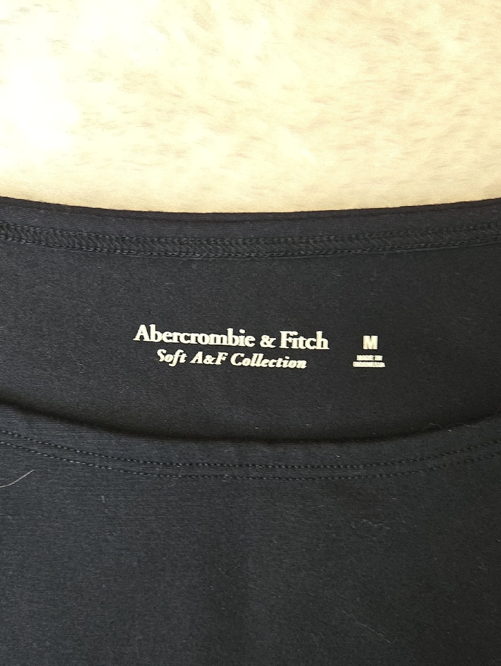 Abercrombie & Fitch Black Long Sleeve Shirt, Womens Size Medium - Picture 2 of 11
